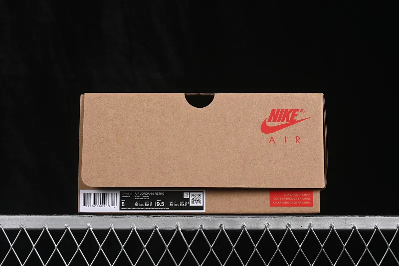 All categories Air Jordan Jordan series basketball shoes Air Jordan 6 GX foreign trade version Air Jordan 6 "Infrared" AJ6 Joe 6 new black infrared CT8529-001